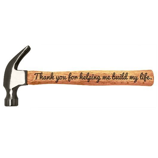Engraved Wooden Hammer