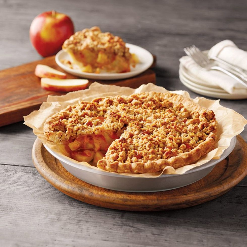 Salted Caramel Apple Pie