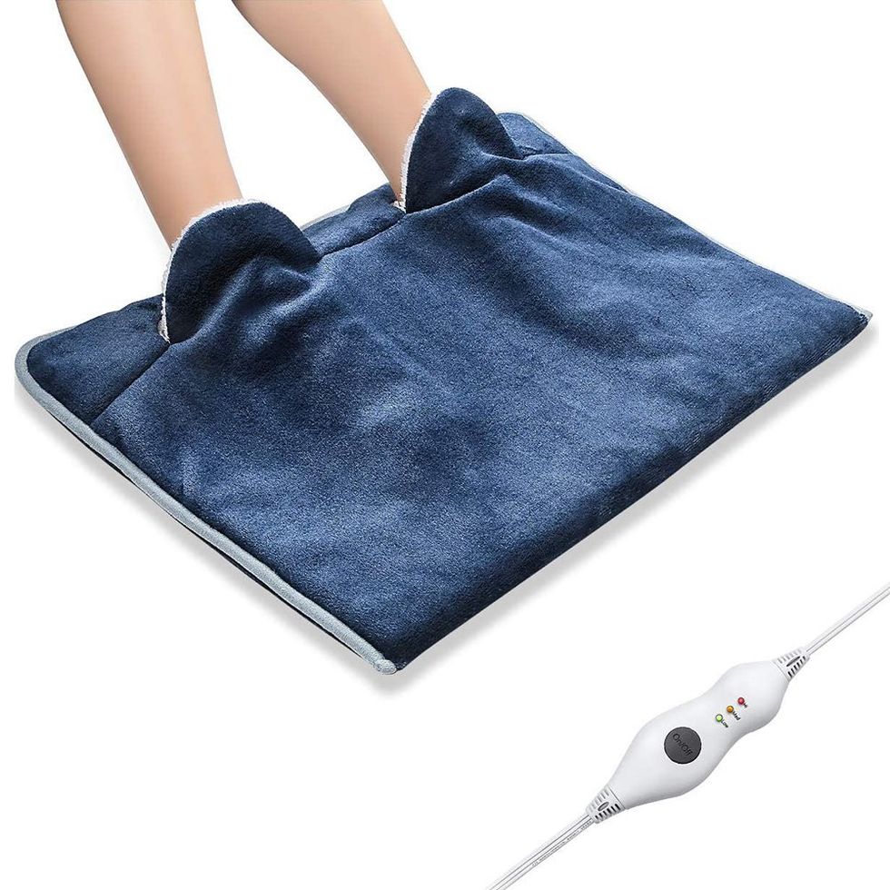 Electric Heated Foot Warmer Pad