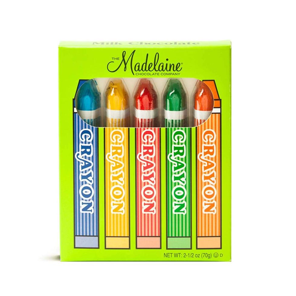 Solid Premium Milk Chocolate Crayons 