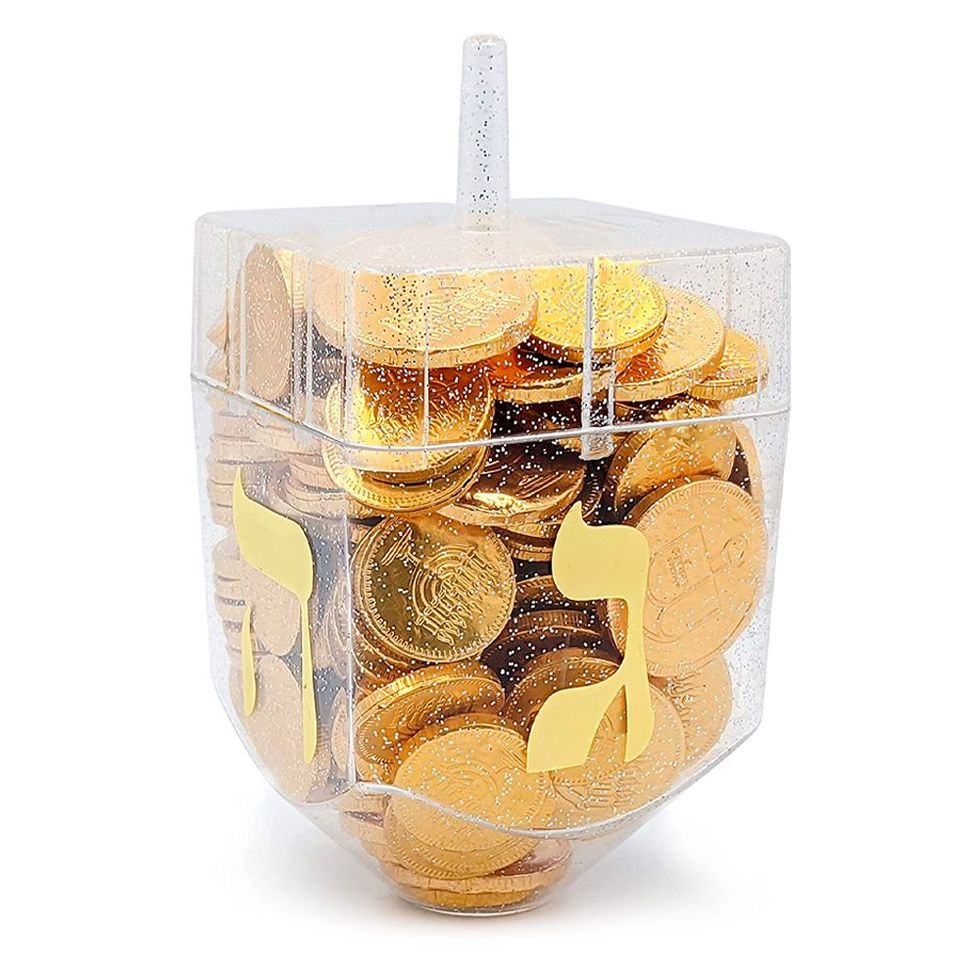 Jumbo Hanukkah Fillable Dreidel