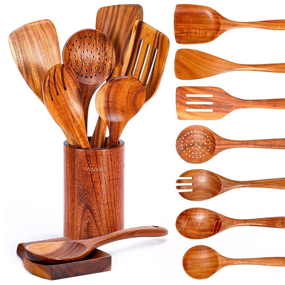 Wooden Utensils Set