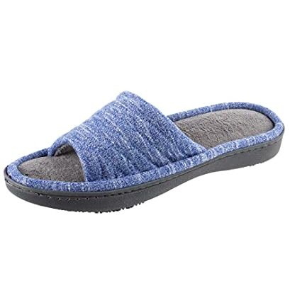 Open-Toe Slide Slippers
