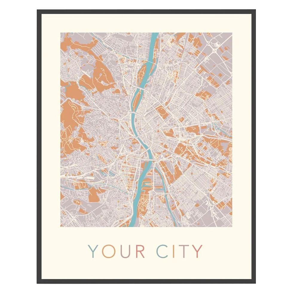 Custom Map Print