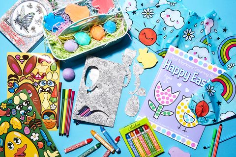 art themed easter basket