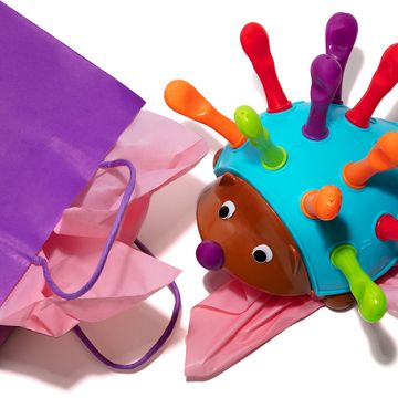 learning resources hedgehog toy with gift bag
