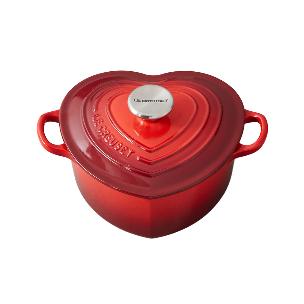 Enameled Cast Iron Heart