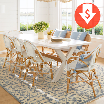 tulum wine cooler, california dining table